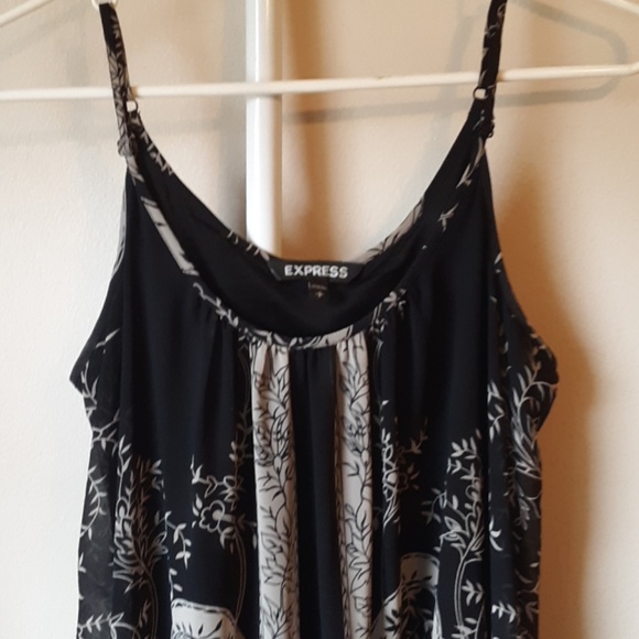 HOLD FOR @lillz771  EXPRESS BLACK MAXI DRESS S/P - Picture 2 of 7